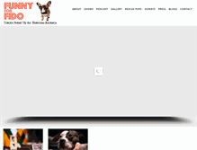 Tablet Screenshot of funnyforfido.org